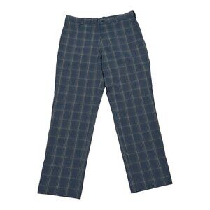 Nike GOLF Plaid Lightweight Summer Spring Fall Outdoor Casual Mens Pants Large